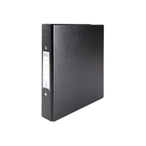 Elba 25mm 2 O-Ring Binder A5 Black (10 Pack) 100082442 Elba 25mm 2 O-Ring Binder A5 Black (10 Pack) 100082442