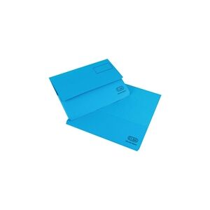 Elba Strongline Document Wallet Bright Manilla Foolscap Blue (25 Pack) Elba Strongline Document Wallet Bright Manilla Foolscap Blue (25 Pack)