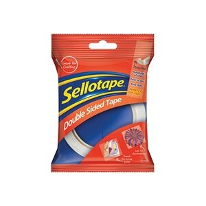 Sellotape Double Sided Tape 25mmx33m (6 Pack) 1447052 Sellotape Double Sided Tape 25mmx33m (6 Pack) 1447052