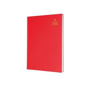 Collins A5 Desk Diary Day Per Page Red 2026 52-15.26 Collins A5 Desk Diary Day Per Page Red 2026 52-15.26