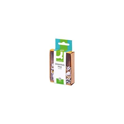 Q-Connect Drawing Pins White (Pack of 10 x 120) Ref KF02019Q Q-Connect Drawing Pins White (Pack of 10 x 120) Ref KF02019Q