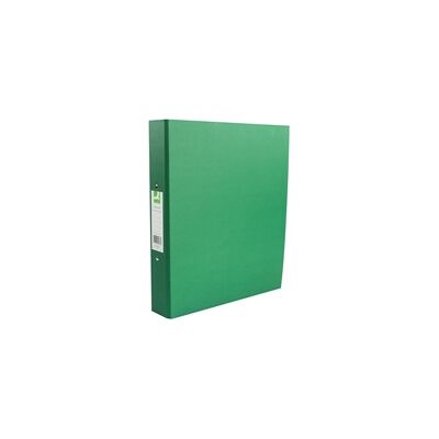 Q-Connect 2 Ring 25mm Paper Over Board Green A4 Binder (10 Pack) Q-Connect 2 Ring 25mm Paper Over Board Green A4 Binder (10 Pack)