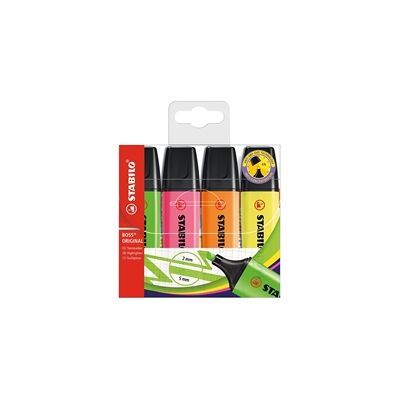 STABILO BOSS ORIGINAL Highlighter Wallet Pack - Highlighter STABILO BOSS ORIGINAL Highlighter Wallet Pack - Highlighter