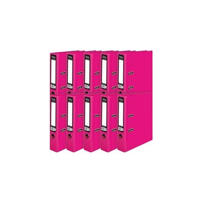 Pukka Brights Lever Arch File A4 Pink (10 Pack) BR-7764 Pukka Brights Lever Arch File A4 Pink (10 Pack) BR-7764