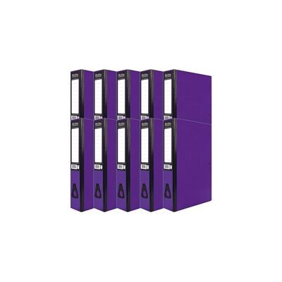 Pukka Brights Box File Foolscap Purple (10 Pack) BR-7778 Pukka Brights Box File Foolscap Purple (10 Pack) BR-7778