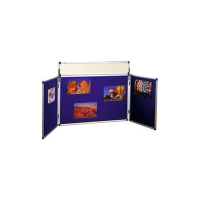 Bi-Office Tabletop Trio Showboard Bi-Office Tabletop Trio Showboard