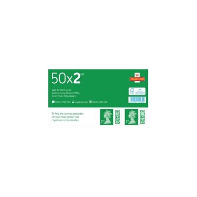 Royal Mail Second Class Stamps - Postage Stamps Royal Mail Second Class Stamps - Postage Stamps