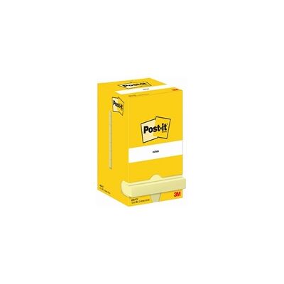 Post-it Notes 76x76mm 100 Sheets Canary Yellow (Pack of 12) Post-it Notes 76x76mm 100 Sheets Canary Yellow (Pack of 12)