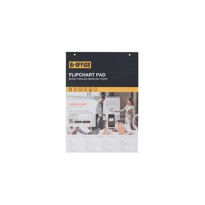 Bi-Office Flipchart Pad Gridded 30 sheets 70gsm Paper A1 (Pack of 5) Bi-Office Flipchart Pad Gridded 30 sheets 70gsm Paper A1 (Pack of 5)