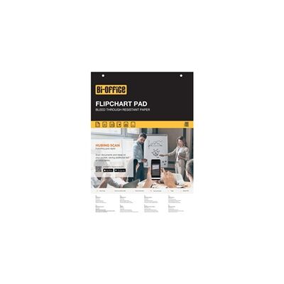 Bi-Office Flipchart Pad Ruled 30 sheets 70gsm Paper A1 (Pack of 5) Bi-Office Flipchart Pad Ruled 30 sheets 70gsm Paper A1 (Pack of 5)