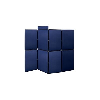 Bi-Office Showboard 8 Panel+Header Boards Blue 2400x1800mm DSP33268 Bi-Office Showboard 8 Panel+Header Boards Blue 2400x1800mm DSP33268