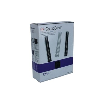 GBC Black CombBind 16mm Binding Combs (100 Pack) GBC Black CombBind 16mm Binding Combs (100 Pack)