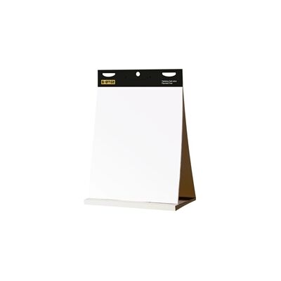 Bi-Office Table Top Self-Stick Flipchart Pad 585x500mm 20 Sheet White Bi-Office Table Top Self-Stick Flipchart Pad 585x500mm 20 Sheet White
