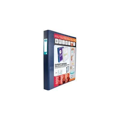 Elba Vision 30mm 4D-Ring Binder Upright A3 Blue 100080862 Elba Vision 30mm 4D-Ring Binder Upright A3 Blue 100080862