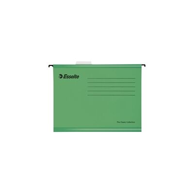 Esselte Classic A4 Green Suspension File (25 Pack) Esselte Classic A4 Green Suspension File (25 Pack)