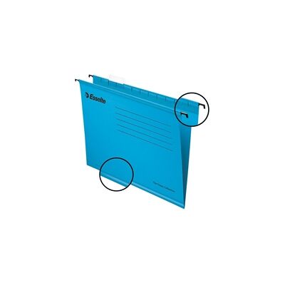Esselte Classic A4 Blue Suspension File (25 Pack) Esselte Classic A4 Blue Suspension File (25 Pack)