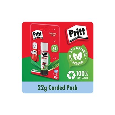 Pritt Stick Medium 22g Glue Stick (12 Pack) 1456074 Pritt Stick Medium 22g Glue Stick (12 Pack) 1456074