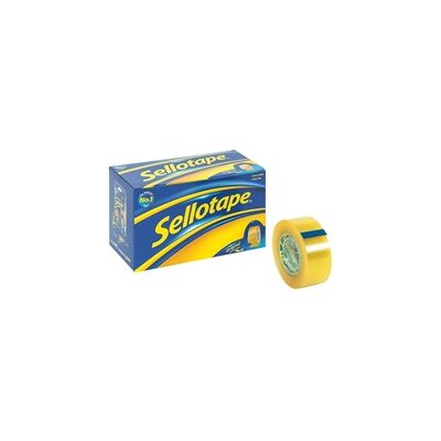 Sellotape Original Golden Tape 24mmx33m (6 Pack) 1443254 Sellotape Original Golden Tape 24mmx33m (6 Pack) 1443254