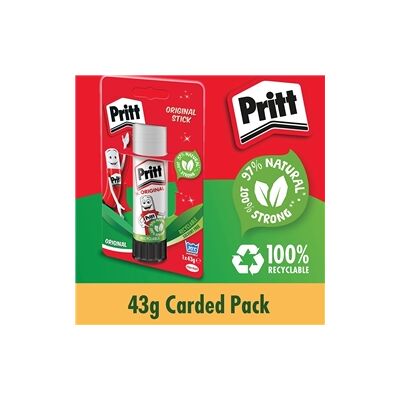 Pritt Stick Large 43g Glue Stick (12 Pack) 1456075 Pritt Stick Large 43g Glue Stick (12 Pack) 1456075
