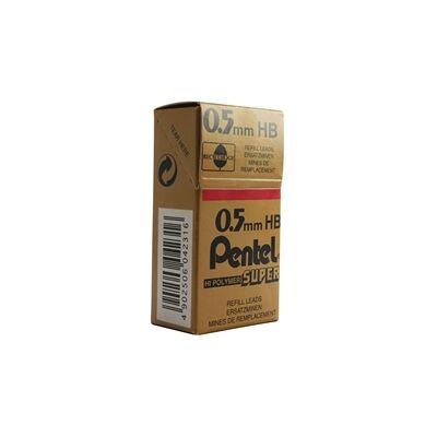 Pentel 0.5mm HB Mechanical Pencil Lead (Pack of 144) C505-HB Pentel 0.5mm HB Mechanical Pencil Lead (Pack of 144) C505-HB