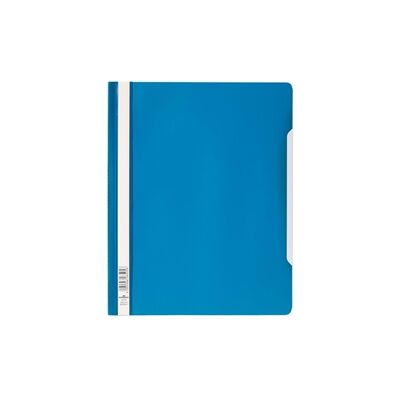 Durable Clear View Project Folder Report File 50 Pack A4+ Blue Durable Clear View Project Folder Report File 50 Pack A4+ Blue