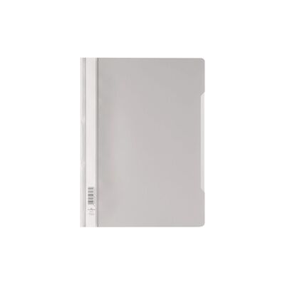 Durable Clear View Project Folder Report File 50 Pack A4 Grey Durable Clear View Project Folder Report File 50 Pack A4 Grey