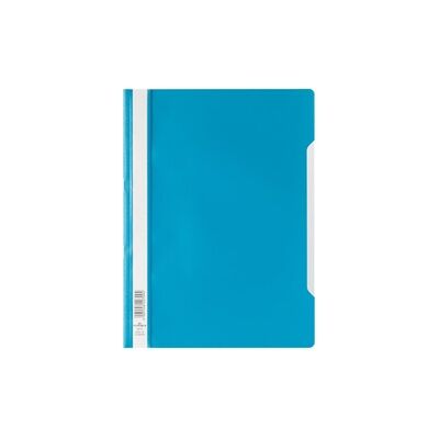 Durable Clear View Project Folder Report File 25 Pack A4 Blue Durable Clear View Project Folder Report File 25 Pack A4 Blue