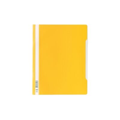 Durable Clear View Project Folder Report File 50 Pack A4+ Yellow Durable Clear View Project Folder Report File 50 Pack A4+ Yellow