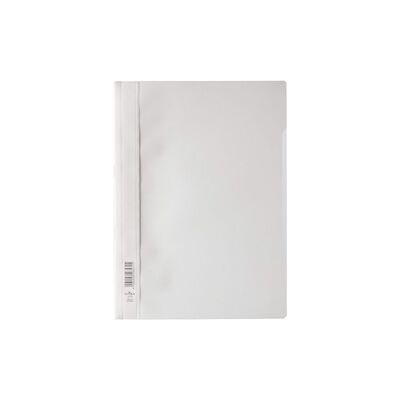Durable Clear View Project Folder Report File 25 Pack A4 White Durable Clear View Project Folder Report File 25 Pack A4 White