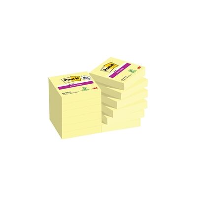 Post-it Super Sticky Notes 47.6x47.6 90 Sheets Canary Yellow 8+4 FREE Post-it Super Sticky Notes 47.6x47.6 90 Sheets Canary Yellow 8+4 FREE