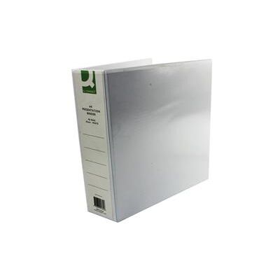 Q-Connect Presentation 65mm 4D-Ring Binder A4 White Pk 6 - KF01334Q Q-Connect Presentation 65mm 4D-Ring Binder A4 White Pk 6 - KF01334Q