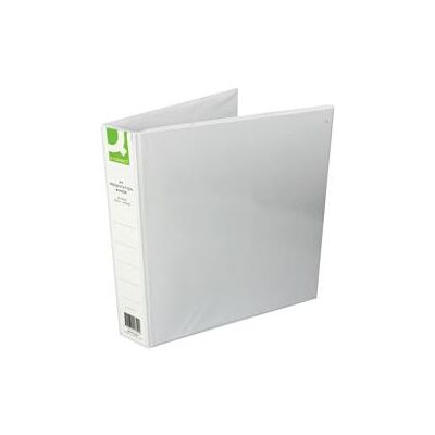 Q-Connect Presentation 40mm 4D-Ring Binder A4 White Pk 6 - KF01329Q Q-Connect Presentation 40mm 4D-Ring Binder A4 White Pk 6 - KF01329Q