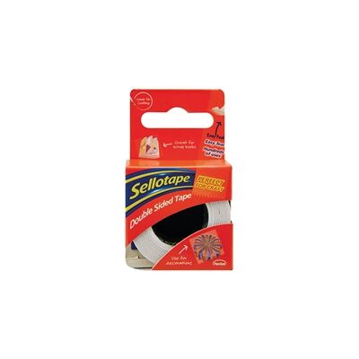 Sellotape Double Sided Tape 15mmx5m (12 Pack) 1445293 Sellotape Double Sided Tape 15mmx5m (12 Pack) 1445293