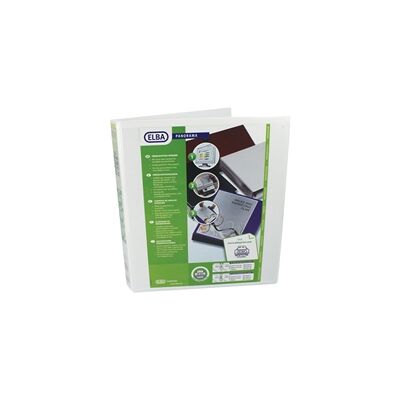 Elba Panorama 25mm 2 D-Ring Presentation Binder A4 White (6 Pack) Elba Panorama 25mm 2 D-Ring Presentation Binder A4 White (6 Pack)