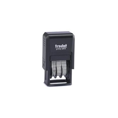 Trodat 4810 Self-Inking Date Stamp Black 70169 Trodat 4810 Self-Inking Date Stamp Black 70169