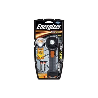 Energizer E301340800 Hard Case Pivot Light 2AA Swivel Head Torch Energizer E301340800 Hard Case Pivot Light 2AA Swivel Head Torch