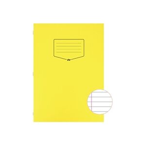 Silvine Tough Shell Exercise Book A4 Ruled with Margin Yellow - EX141 Silvine Tough Shell Exercise Book A4 Ruled with Margin Yellow - EX141