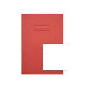 Rhino Exercise Book A4+ Plain 80 Pages Red (Pack of 50) VC50452 Rhino Exercise Book A4+ Plain 80 Pages Red (Pack of 50) VC50452
