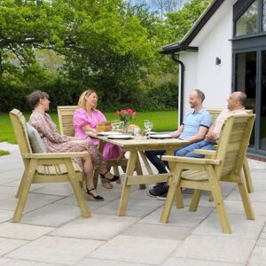 Zest Freya 6-Seater Dining Set Zest Freya 6-Seater Dining Set