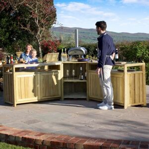 Zest Terraza Outdoor Kitchen Set Zest Terraza Outdoor Kitchen Set