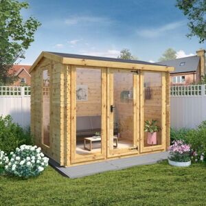 Mercia Log Cabin 3m x 2.5m - 19mm Mercia Log Cabin 3m x 2.5m - 19mm