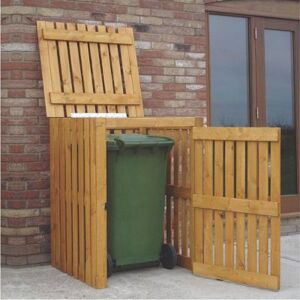 Shire Wheelie Bin Store - 3ft x 3ft Single Wheelie Bin Shelter Shire Wheelie Bin Store - 3ft x 3ft Single Wheelie Bin Shelter
