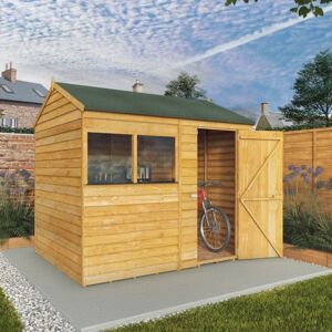 Waltons 8x6ft Garden Shed - Overlap Reverse Apex Waltons 8x6ft Garden Shed - Overlap Reverse Apex