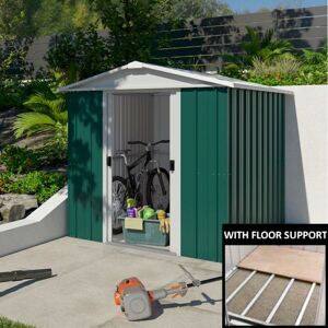 Yardmaster Bayern Garden Shed - Steel, Green, 7 Variants Yardmaster Bayern Garden Shed - Steel, Green, 7 Variants