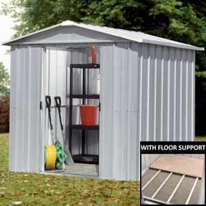 Yardmaster 68ZGEY Metal Shed with Floor Support Frame 1.86 x 2.26m Yardmaster 68ZGEY Metal Shed with Floor Support Frame 1.86 x 2.26m