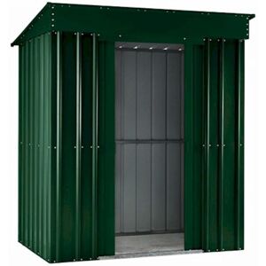 Lotus Pent 8x4 Heritage Green Metal Shed Lotus Pent 8x4 Heritage Green Metal Shed