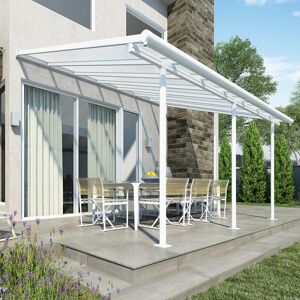 Palram Canopia Sierra White Patio Cover 3x4.25m - Patio Cover Palram Canopia Sierra White Patio Cover 3x4.25m - Patio Cover