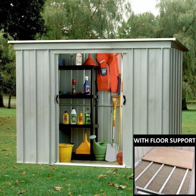 Yardmaster International YARDMASTER Gerätehaus Titanium - Stable Steel Storage - 6.4m² Yardmaster International YARDMASTER Gerätehaus Titanium - Stable Steel Storage - 6.4m²