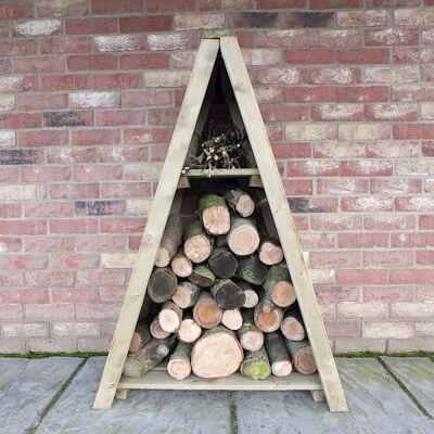 Shire Small Triangular Log Store - Storage Furniture Shire Small Triangular Log Store - Storage Furniture