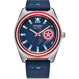 Citizen Marvel Captain America Soars Inspired Watch Women's Citizen Marvel Captain America Soars Inspired Watch Women's